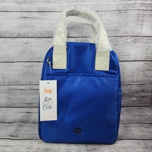 Lug Merengue Lunch Tote- Blue- Insulated